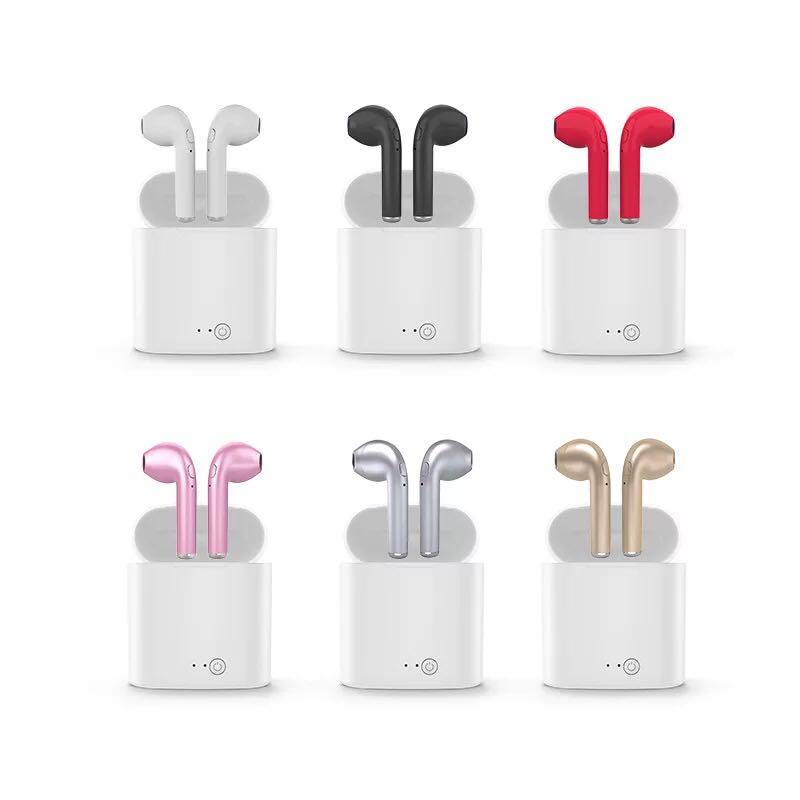 Bluetooth Earphone Stereo Earbud Headset With Charging Box For All Smart Phones