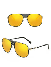 Load image into Gallery viewer, Men&#39;s Mirrored Celebrity Sunglasses Metal Frame