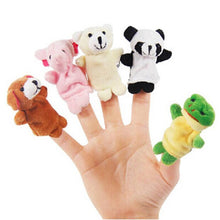 Load image into Gallery viewer, 10PCS Cute Cartoon Biological Animal Finger Puppet Plush Toys