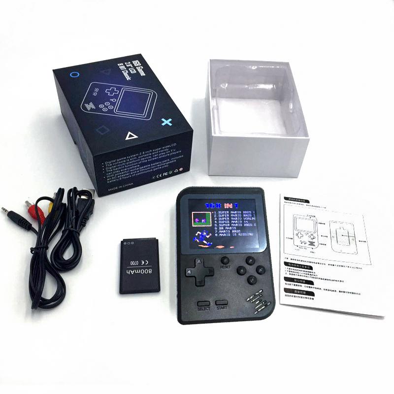 Retro Fc Pocket Handheld Video Game Consoles Built In Up to 600 Games