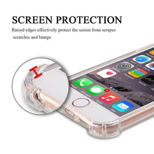 Load image into Gallery viewer, Clear Shockproof Protective Phone Case for All IPhone, Samsung, LG Models