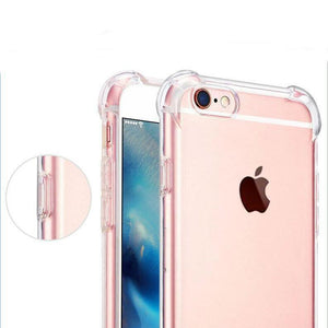 Clear Shockproof Protective Phone Case for All IPhone, Samsung, LG Models