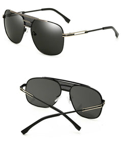 Men's Mirrored Celebrity Sunglasses Metal Frame