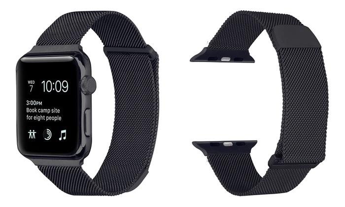 Milanese Loop Mesh Band for Apple Watch Series 1, 2, 3, & 4