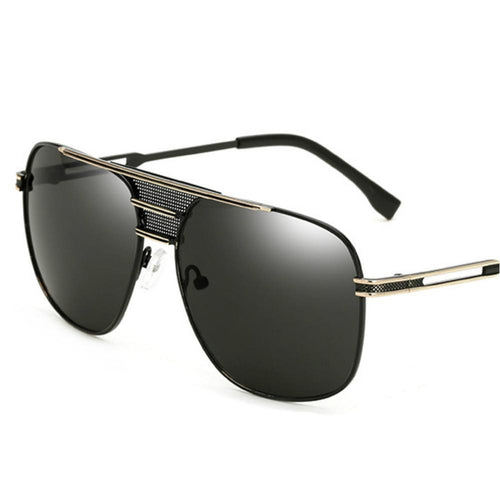 Men's Mirrored Celebrity Sunglasses Metal Frame