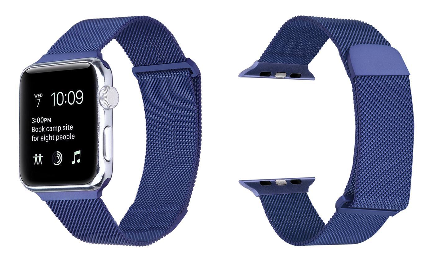Milanese Loop Mesh Band for Apple Watch Series 1, 2, 3, & 4