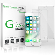 Load image into Gallery viewer, 3 Pack Phone Glass Screen Protectors Scratch Free and Bubble Free