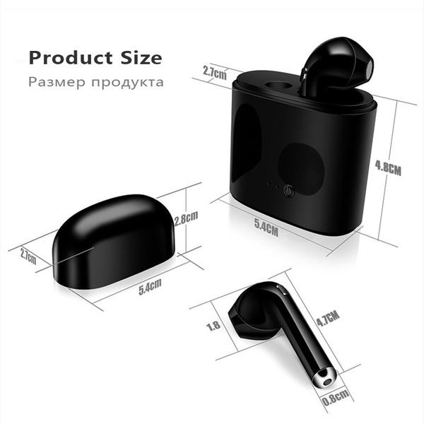 Bluetooth Earphone Stereo Earbud Headset With Charging Box For All Smart Phones